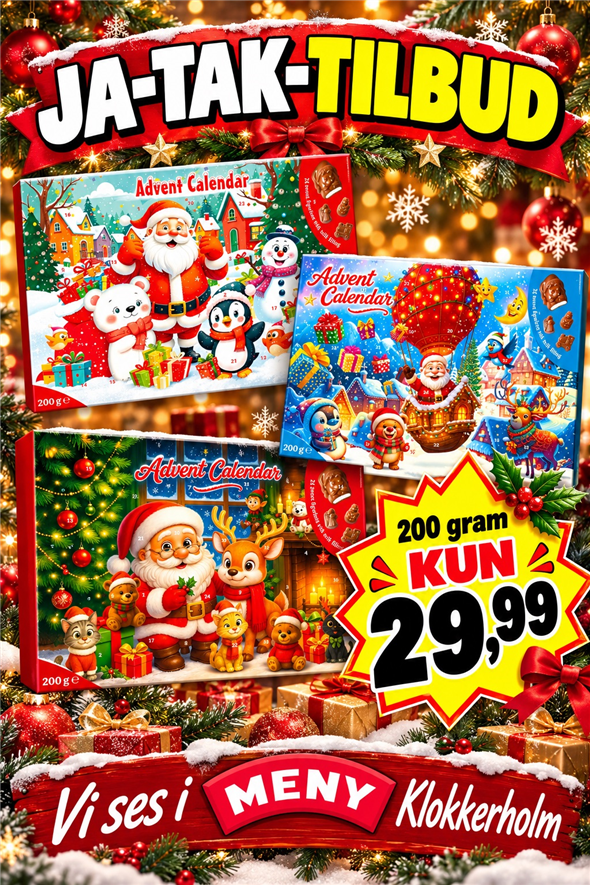 Chokolade julekalender