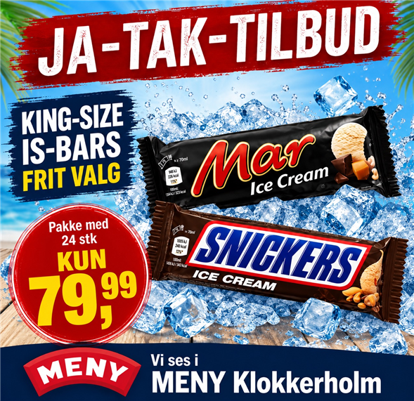 KING SIZE Isbars 24 stk