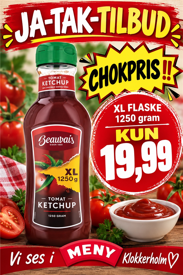 XL Beauvais ketchup