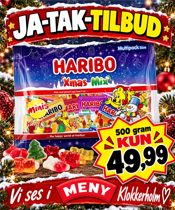 Haribo Xmas mix