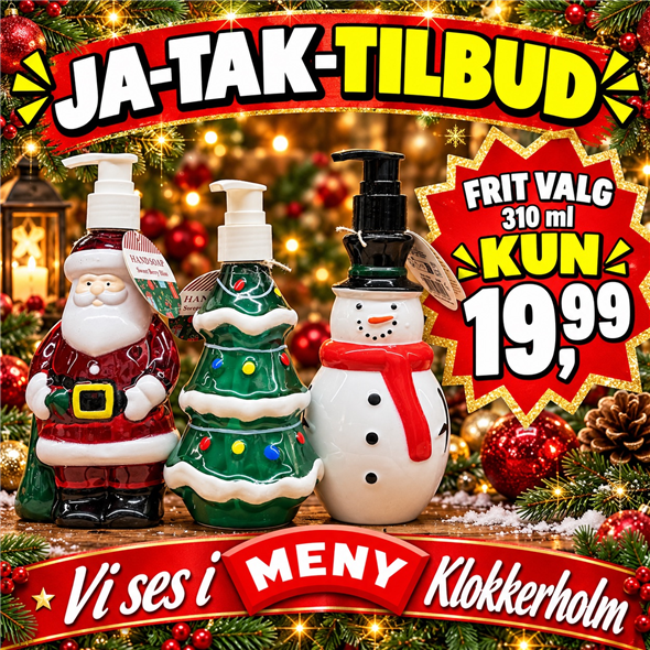 Jule sæbedispencer
