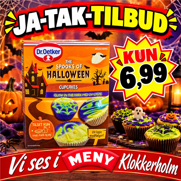 Dr. Oetker halloween cupcakes